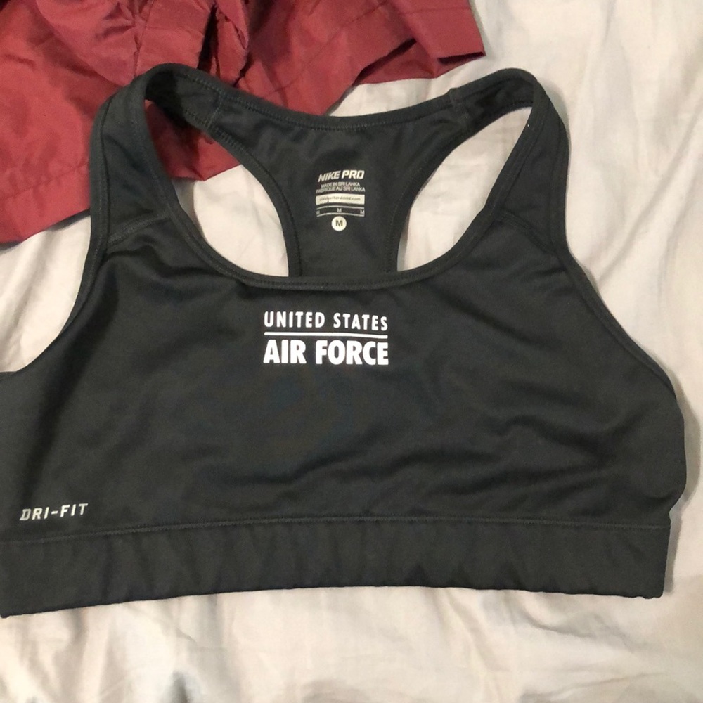 Nike Air Force sports bra!